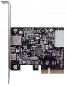 Manhattan PCI Express card 2 x external ports 1 year Limited Warranty