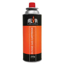 Alva 220g Butane Gas is designed for use with Alva stoves CCR101 and CCR102 providing a reliable fuel source for your outdoor and indoor needs. This high-quality butane canister is also suitable for use with compatible gas stoves lamps torches and portabl