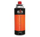 Alva 220g Butane Gas is designed for use with Alva stoves CCR101 and CCR102 providing a reliable fuel source for your outdoor and indoor needs. This high-quality butane canister is also suitable for use with compatible gas stoves lamps torches and portabl