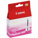 Canon CLI-8 Magenta Ink Tank For use with Pixma iP4200 iP4300 iP4500 iP5200 iP5200R iP5300 iP6600D MP500 MP510 MP530 MP600 MP600R MP610 MP800 MP800R MP810 MP830 MP830R MP950 MP960 MP970 MX850 Pro9000 Pro9000 Mark II.