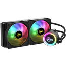 Kwg Crater M1 240 Dual Liquid Cooler Both Fans And Pump Can Sync With Motherboard Software Or Remote Controller Easily Access Various Lighting Effects Light Speeds Fan Speeds And Brightness With Remote Controller Addressable Leds Add Up To 6 Fans & 2 Addi