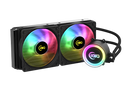 Kwg Crater M1 240 Dual Liquid Cooler Both Fans And Pump Can Sync With Motherboard Software Or Remote Controller Easily Access Various Lighting Effects Light Speeds Fan Speeds And Brightness With Remote Controller Addressable Leds Add Up To 6 Fans & 2 Addi