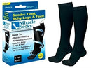 Casey Anti Fatigue Unisex Compression Miracle Socks –One Size Fits All Improves Circulation Helps Reduce Aches And Swelling Massages As You Move Helps Relieve Symptoms Of Spider And Varicose Veins Enhances Circulation Soothes Tired Achy Legs And Feet Grea