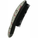 Prescott Finishing Hairbrush - Classic Oval Shape Princess Beauty Lipstick Graffiti Pattern Ergonomic Handle In Top Quality ABS Plastic Evenly Arranged Soft Bristles Suitable For Long Medium Thick And Wavy Hair Designed For Brushing Hair Extensions Out Of