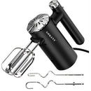 Sokany Electric Hand Mixer and Blender Black- Powerful 350w Motor 5-Speed Settings Ergonomic Design Includes 2 X Stainless Steel Flat Beaters And 2 X Stainless Steel Dough Hooks Colour Black 1 Year Warranty 1 year warranty