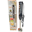 Sokany SK-02013 2 in 1 blender with Jar stainless steel 2 speed good quality 600W power multifunctional food processor
