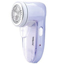 The Sokany SK-866 Rechargeable Lint Remover (Blue)-a portable electric fabric shaver designed to quickly and efficiently remove lint fuzz and pet hair from clothing upholstery and carpets. It features a sharp blade system with a honeycomb mesh a spacious