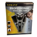 Sokany Pro 3In1 Mens Shaver W 3Hd