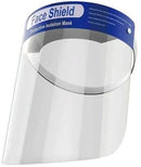 Casey Clear CSYPFSHIELD139 FaceShield 5 pack - lightweight reusable protective shield with an adjustable headband and high transparency for clear visibility. Ideal for safeguarding the face in healthcare public spaces and other environments.