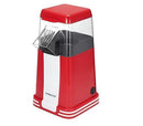 Sokany Red And White Popcorn Maker - Quick And Easy To Use Does Not Require Oil Utilises Hot Air 1200w Power Rated Pops Up To 40ml Of Corn Within 3 Minutes Transparent Viewing Lid Colour Red 6 Month warranty