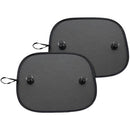 Autoworx 2 Piece Side Window Sun Screen Mesh - Prevents As Much As 90% Of UV Rays Makes Travelling Easy On A Sunny Day Universal Design To Fit Most Vehicles Easy to install Two pairs of Suction Cups Included Out of Box failure Warranty