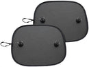 Autoworx 2 Piece Side Window Sun Screen Mesh - Prevents As Much As 90% Of UV Rays Makes Travelling Easy On A Sunny Day Universal Design To Fit Most Vehicles Easy to install Two pairs of Suction Cups Included Out of Box failure Warranty