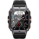 Cubot C28 Sport Smartwatch - 2.02" HD Display 320 x 390 PPI 99.5% sRGB Color Gamut LCD Liquid Crystal Display 100+ Sport Modes 10 Metre Deep Waterproof Bluetooth Connectivity Calls And SMS Notifications 410mAh Battery For Extended Use Anti-Shock Anti-Vibr