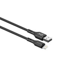 Ezra QC3.0 Quick Charge 1meter 15w 3A UsbA To Lightning Cable Intelligent Control Charging Overcharge Protection Fast Tansmission Speed Od 5.0 Diameter. 1 Year Limited Warranty