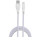 Ezra UsbA To TypeC 3A 1meter White Fast Charge Data Cable 1 Year Limited Warranty