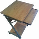 UniQue Wood Finish Computer Workstation Desk