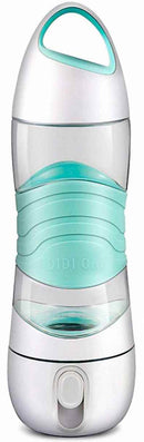 CaseyOutdoor Motion Sport Cup USB Humidifier Air Purifier Mist Maker For Home and Outdoor walk or run ( water tank capacity:60ml and cup capacity:400ml ) Colour Green