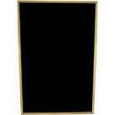 Brainware Kids Wide 48 x 25 cm Chalk Board - Includes 4 White Chalks White Board Marker Cleaner 48 x 25 cm Board Size From ABC's To 123's For Kiddie's Entertainment While Educational At Same Time Portable And Comfort To Any Play Area Easy To Clean And Sto