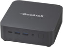 Decibell N3ES AMD Ryzen 5 Mini Desktop PC - AMD Ryzen 5 PRO 7430U Processor (6 cores L1 384KB L2 3MB L3 16MB Cache Up to 4.3GHz 12 Threads) Processor Architecture Zen 3 16GB DDR4 Memory 3200MHz (SO-DIMM DDR4 x2 Up to 64GB) 512GB M.2 2280 NVME PCLe SSD AMD
