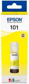 Epson 101 Ecotank Yellow Ink Bottle 127ml - Compatible Epson EcoTank: L4150 L4160 L6160 L6170 L6190