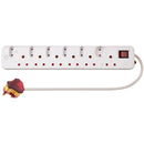 Ellies 12-Way High-Surge Multiplug 0.5m