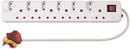 Ellies 12-Way High-Surge Multiplug 0.5m