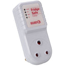 Ellies Fridge Safe Over Voltage Protection Adapter - Automated Voltage Protection Protects Against Spikes In Mains Power Suitable For All Fridge Freezer Or Cooler Equipment Voltage: 230v Frequency 50hz Under Voltage Trip Point 185V OEM Box 6 Months Warran