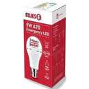 Ellies 9W Emergency LED Bulb B22 Warm White Ideal for to use during load shedding. Bulb backup battery charges when used as a regular light bulb and utility power is available. Automatically switches to internal backup battery power during load shedding.