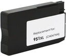 Topjet Compatible Replacement Ink Cartridge For Hp 951Xl Cn047Ae - Page Yield 1500 Pages With 5% Coverage For Hp Officejet Pro 251Dw 276Dw 8100 8600 8610 8620 - High Yield Cyan