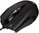 Gamdias Hades Optical Extension GMS7001 Gaming Mouse - 3200DPI 64KB on-board memory Customizable Profile Interchangeable side panels 8 Smart Keys with 7 Programmable USB Interface-Black 1 Year warranty