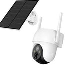 Arenti Wireless Battery Outdoor Camera With Solar Panel - Go2T And Sp2 2.4 Ghz Wi-Fi: Person Pet Package Vehicle Detection Wireless Outdoor Camera 5200Mah Rechargeable Battery & Solar Powered 2K 3Mp Uhd Resolution 360° Pan-Tilt Dual Warning System Full-Co
