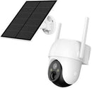 Arenti Wireless Battery Outdoor Camera With Solar Panel - Go2T And Sp2 2.4 Ghz Wi-Fi: Person Pet Package Vehicle Detection Wireless Outdoor Camera 5200Mah Rechargeable Battery & Solar Powered 2K 3Mp Uhd Resolution 360° Pan-Tilt Dual Warning System Full-Co