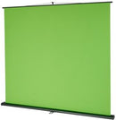 Esquire Pull Up Mobile Chroma Key Green Screen 150 X 200cm-Affordable And Professional Studio Backdrop For Video Transmissions Webcam Meetings Or Online Training Homogeneous Green On Polyester Fabric For Optimal Chroma Keying Space-Saving Stowage Telescop