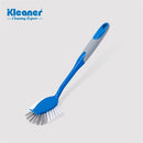 Kleaner Multi Purpose Braai Stand Scrubbing brush with Handle - Cleaning your braai stand has never been easier and quicker. This brush has been specially designed to get in between the groves of the grate on your braai stand to make sure that all the tou