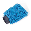 Kleaner 2 In 1 Multipurpose Chenille and Microfibre Mitt Glove- For Car Computers Home Kitchen Appliances Easy To Clean And Dry Eliminates Dust And Dirt Extremely Soft Absorbent Non Scratch Wash And Drying Knit Cleaning Gloves