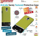 Promate Gritty S5 Anti-slip sandy textured protective case for Samsung Galaxy S5 Colour:Green 1 Year Warranty