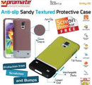 Promate Gritty S5 Anti-slip sandy textured protective case for Samsung Galaxy S5 Colour:Maroon 1 Year Warranty