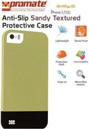 Promate Gritty-I5 Iphone 5 Anti-Slip Sandy Finishing Protective Case For Iphone 5 5S Colour:Green Anti-Slip Sandy Finishing With Micro-Fiber Interior Protective Case For Iphone5 5S. Gritty.I5 For Iphone 5 5S Is Made Of A High-Quality Anti-Slip Texturized