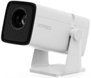 HTPNEO H69 Full HD Smart Home Theater Projector - 2.69″ LTPS LCD 1280 x 720 Native Resolution MiraCast 1080P Max Supported Resolution 1500 Lumens Brightness 2000:1 Contrast Ratio 16:9 Aspect Ratio 30 - 150 Inches Projection Size 1.0 - 4.5m Distance 1.35:1