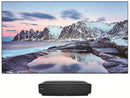 Hisense 80 Inch 4K Ultra High Definition Laser Hdr Vidaa Smart Tv- Dlp Front Projector And Screen Resolution 3840 × 2160 Aspect Ratio 16:9 Dynamic Contrast Ratio 2000:1 Mtk Quad Core Processor Digital Dvb-T2 Tv Tuner Vidaa U2 User Interface Opera V4.9 Web