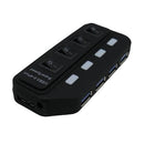 UniQue USB 3.0 4 Port Hub 1 year Limited Warranty