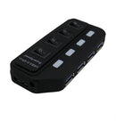 UniQue USB 3.0 4 Port Hub 1 year Limited Warranty