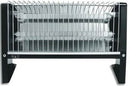 HAZ Ceramic 2 Bar Heater- Electro-Galvanized Steel Body For Durability 1 or 2 Bar Operation Ceramic Heating Element Ensures Rapid Heating Easy Cleaning Grill Built-In Tip-Over Protection For Domestic Use Only 1 Year Warranty