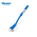 Kleaner Multi Purpose Braai Stand Grill Scrubbing Clearning Brush with long Handle- - Cleaning your braai stand has never been easier and quicker. This brush has been specially designed to get in between the groves of the grate on your braai stand to make