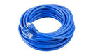 NetiX UTP CAT5E Copper Clad Aluminium Ethernet Patch Cable 10 Metre Cable Length Blue-Ready To Use Moulded RJ45 Connectors
