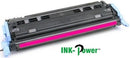 Inkpower Generic Toner for HP 124A - Q6003A for use with HP Color LaserJet 1600 2600N 2605 2605DN 2605DTN CM1015 MFP CM1017 MFP-Page Yield 2000pgs- Magenta