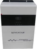 Solarix KingStar 4KVA 24VDC 60A Pure Sine Wave OffGrid Inverter- 60A PWM Solar Charge Controller 4000w Rated Power Max Watt Output 4KW Peak Efficiency 93% 6 Months Warranty.