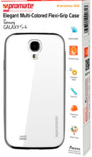 Promate Karizmo-S4 Elegant Flexi-Grip Case for Samsung Galaxy S4-White 1 Year Warranty