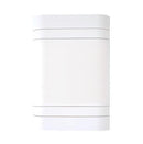 Lesco Flush Blank Cover -Rectangle Height: 100mm Width: 50mm Material: Polycarbonate Colour White Sold as a Single unit 3 Months Warranty
