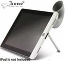 Bone Collection Horn Stand with Sound Amplifier for iPad 2 -Provides Audio amplification up to 15dB without the use of batteries and a stable easy to use stand-Grey 1 year Limited Warranty